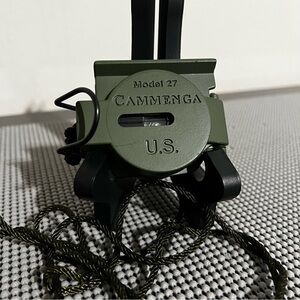 Cammenga Lensatic Phosphorescent Military Compass - Model 27 - Olive Drab